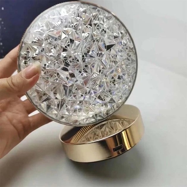 Настільна лампа з кристалами та діамантами Creatice Table Lamp 19 4 Вт – фото 8
