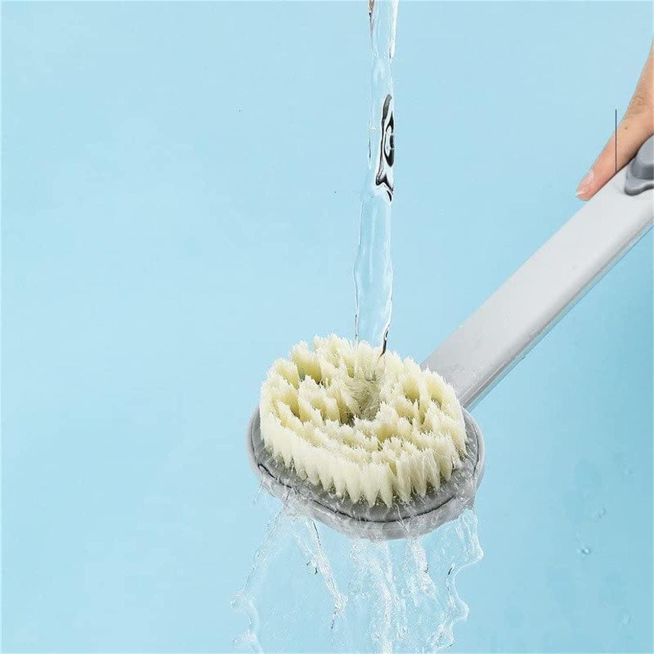 Щітка для душу та для чищення ванни з довгою ручкою Bath brush long handle – фото 5