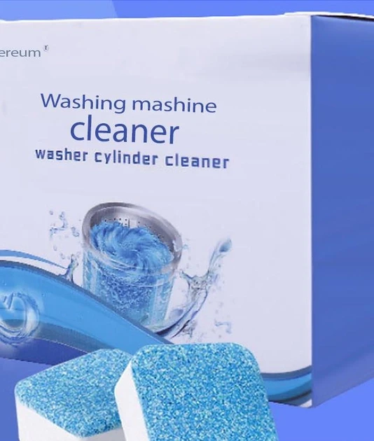 Антибактеріальний засіб очищення пральних машин Washing mashine cleaner No2 у шипучих таблетках – фото 5