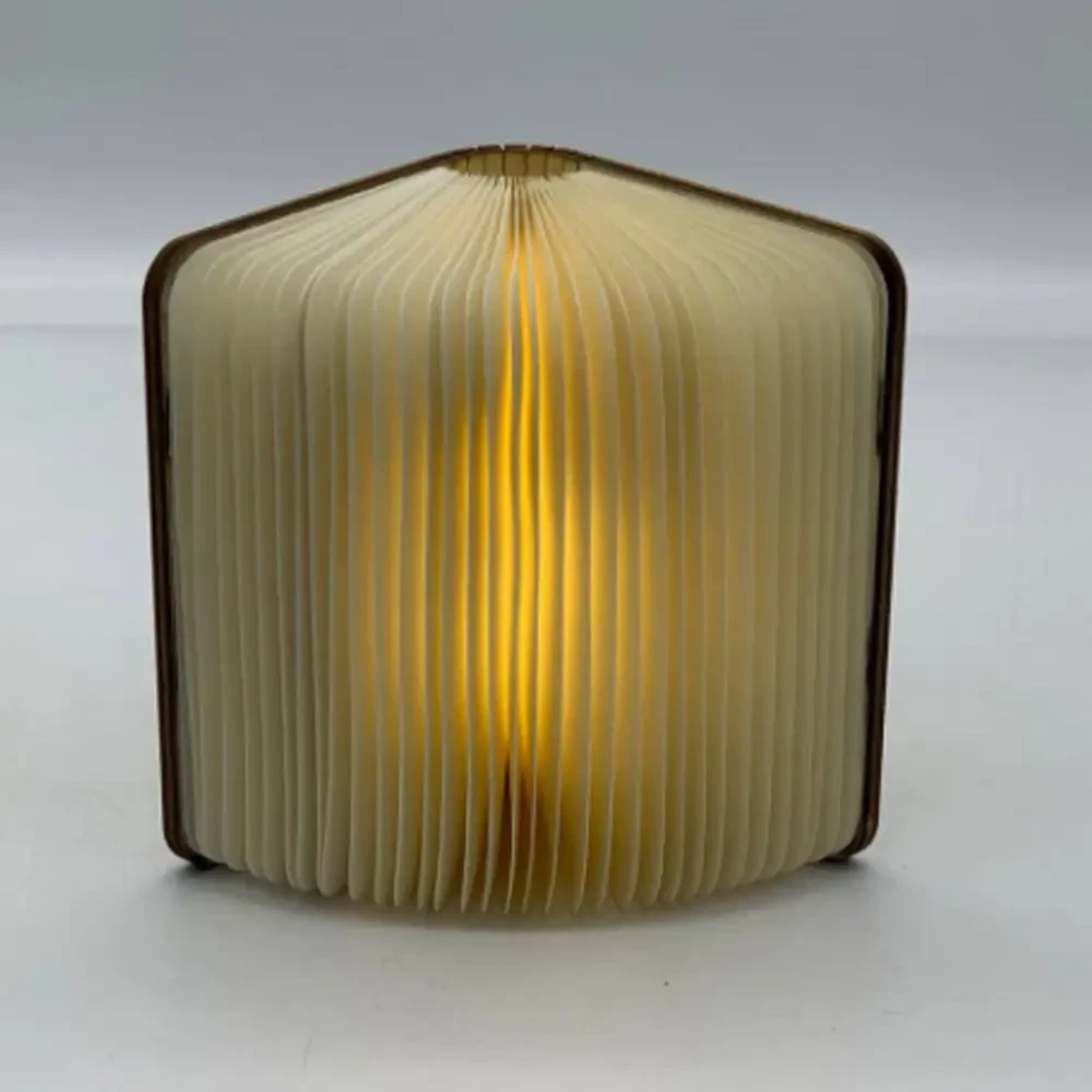 Настільна лампа світильник у формі книги Foldable Book Lamp Нічник для дитячої кімнати 7259 – фото 6