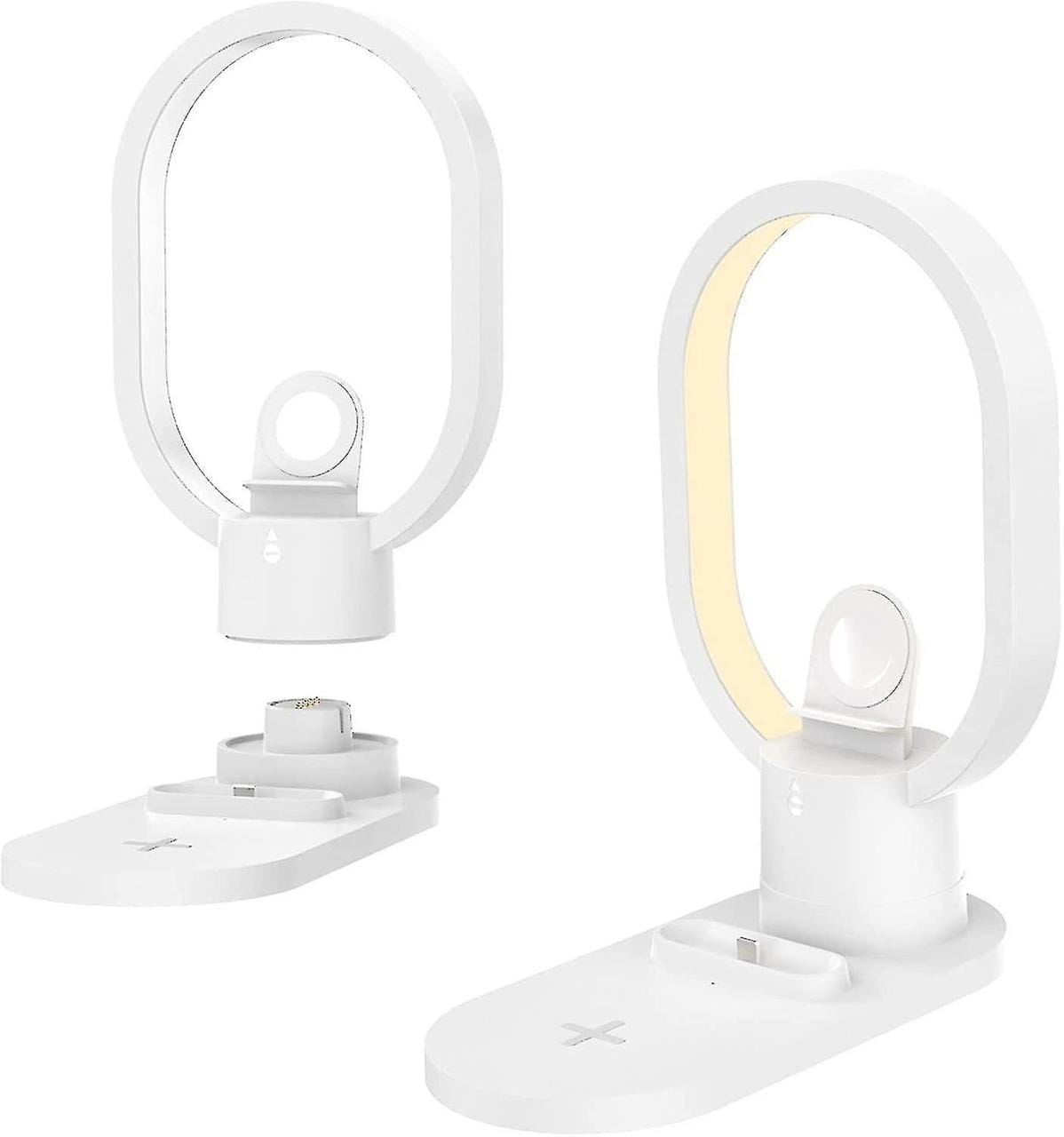 Бездротова зарядна станція — LED нічник 4in1 15 Вт – фото 2