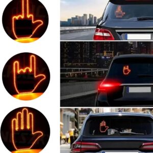Світлодіодна рука LED-лампа з жестами для авто Hand Light з пультом керування