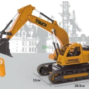 Гусечний екскаватор із пультом керування на акумуляторі Їздить і рухається ківш GS-7735