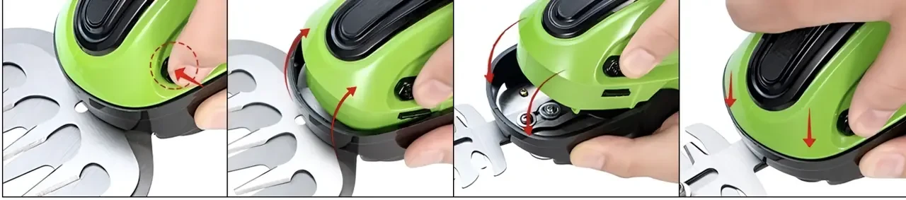 Ножиці-кущоріз акумуляторний Garden cutter EVCITN – фото 3