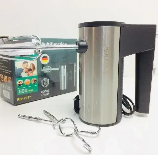 Міксер ручний Rainberg RB-2217 5 швидкостей 500W – фото 2