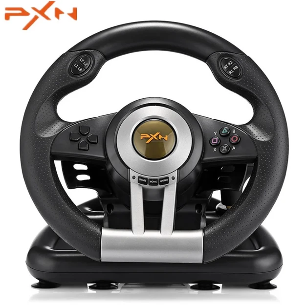 Кермо ігрове PXN V3 PRO (PC/PS3/PS4/X-ONE/SWITCH) USB – фото 2