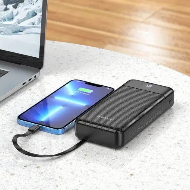 УМБ Power Bank Borofone Mobile BJ20A 20000mah чорний – фото 5