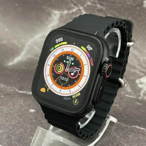 Розумний смарт-годинник Smart Watch X8 Ultra Max 49 mm електронний з магнітною зарядкою і мікрофоном чорний