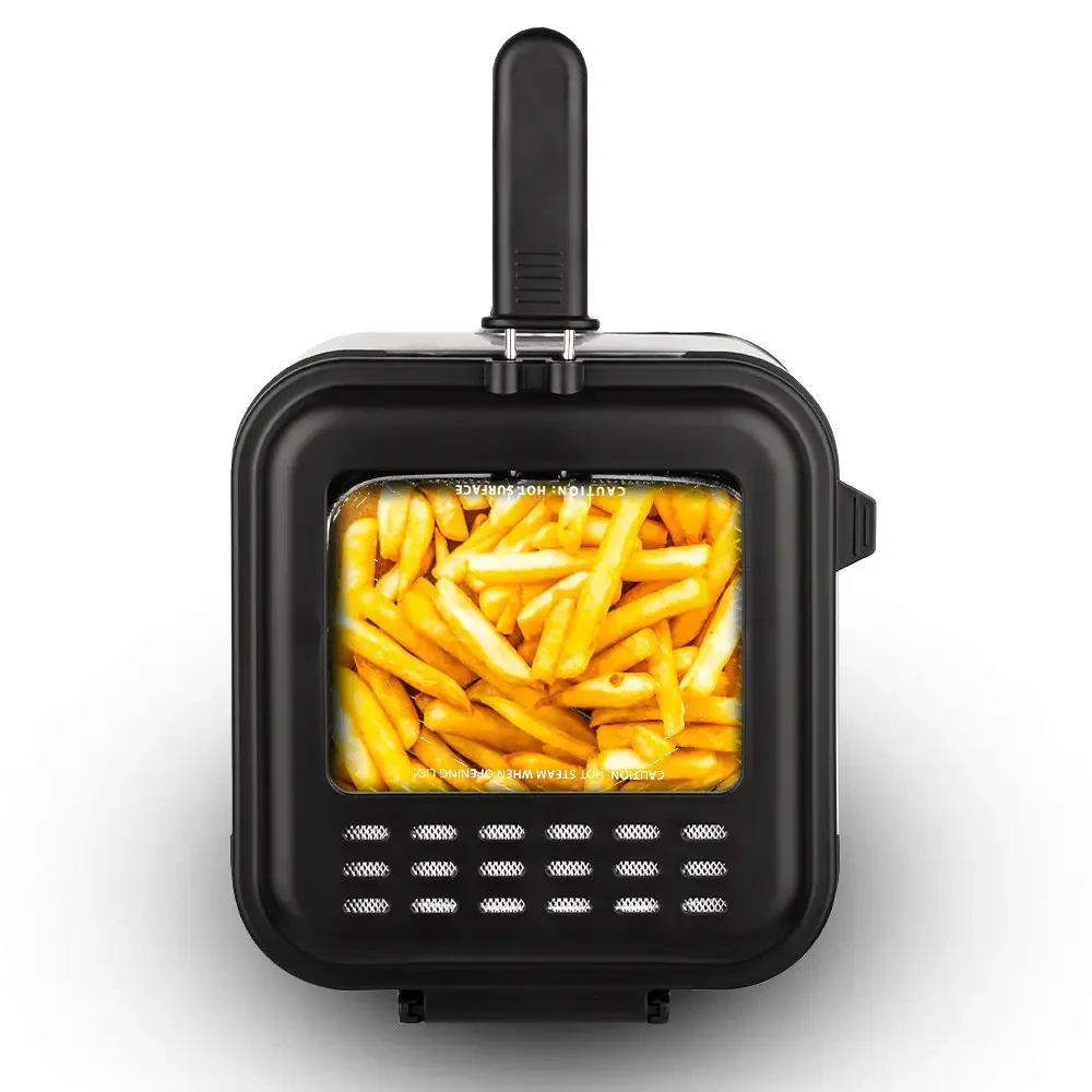 Електрична фритюрниця на 2.5 л для смаження без олії 1000 Вт Deep Fryer RAF R.5300 Повітряна фритюрниця – фото 4