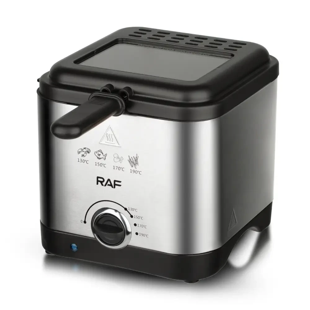 Електрична фритюрниця на 2.5 л для смаження без олії 1000 Вт Deep Fryer RAF R.5300 Повітряна фритюрниця – фото 3