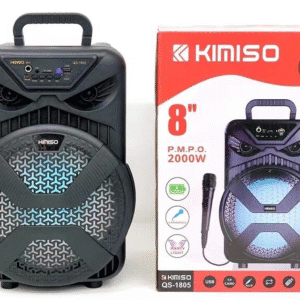 Kimiso новий QS-1805 8-дюймовий портативний динамік високої потужності з дротовим мікрофоном вуличний динамік