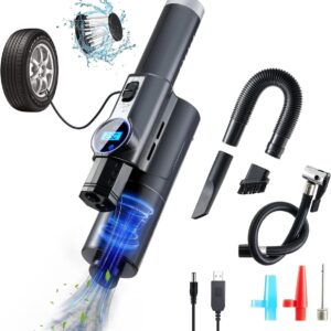 Пилосос автомобільний 4 в 1 Vacuum USB 120 Вт Потужний пилосос із компресором для авто LY-8018