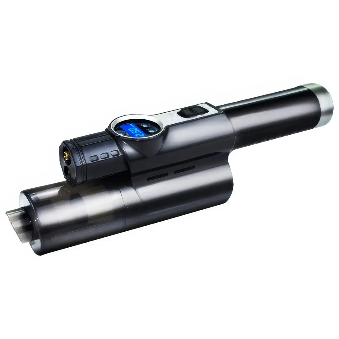 Пилосос автомобільний 4 в 1 Vacuum USB 120 Вт Потужний пилосос із компресором для авто LY-8018 – фото 8
