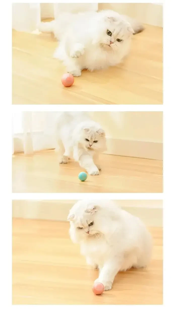 Іграшка для кішок Stress Cat/ Кулька із силовою гравітацією, який сам катається для котів і кошенят LY-599 – фото 3