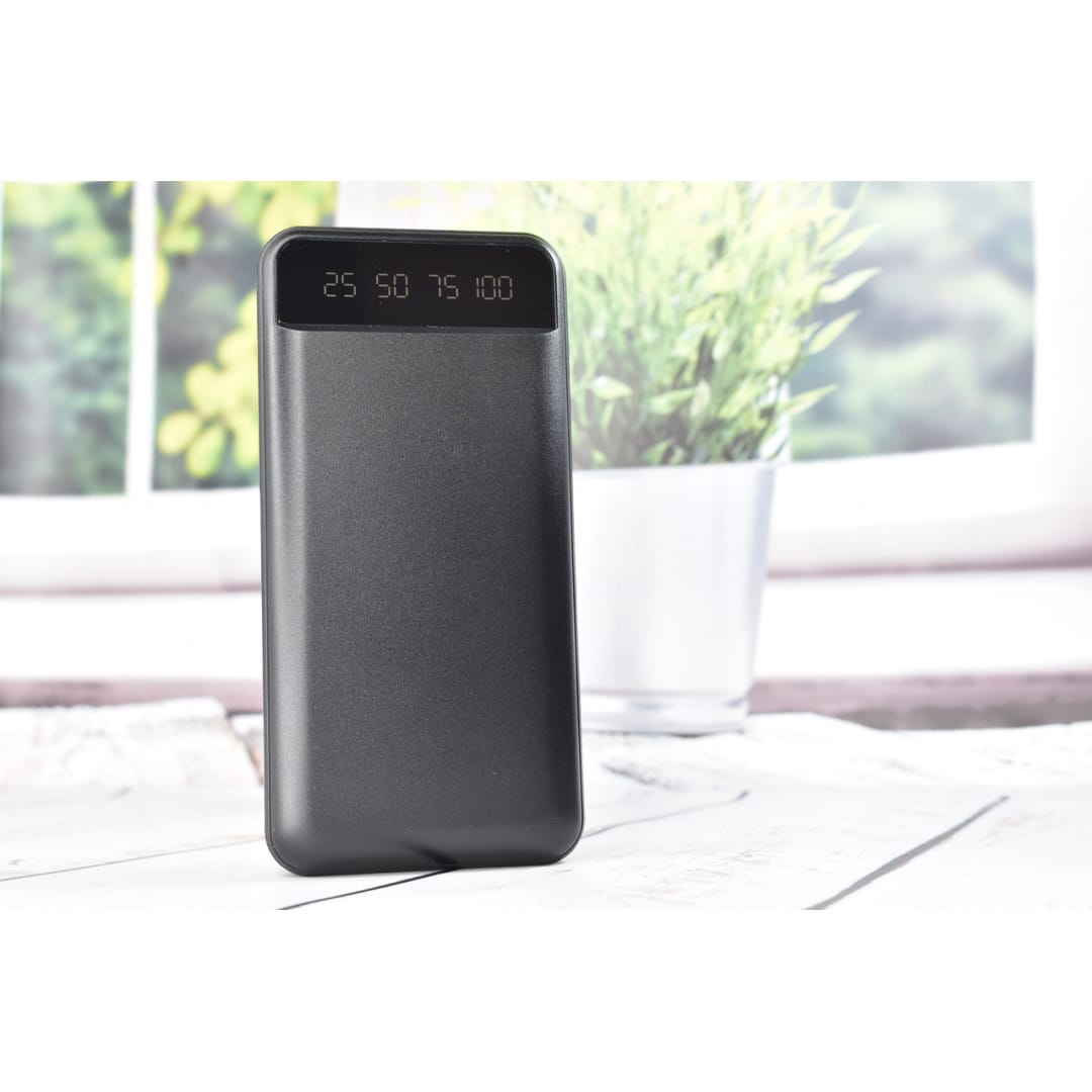 Повербанк KJ-P16 50000 mAh 5 В з ліхтариком портативний зарядний пристрій 20000mAh Чорний – фото 8