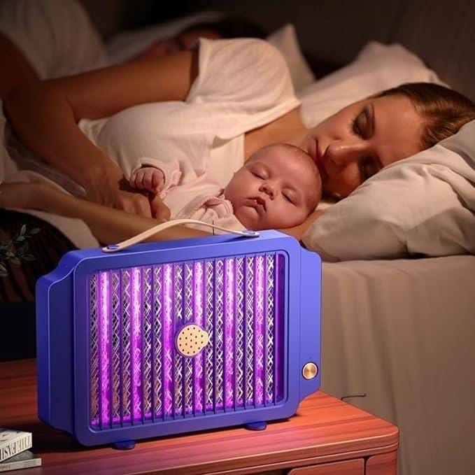 Електрична лампа від комарів Electric Shock Mosquito Lamp BG-009 Антимоскіна лампа від комах – фото 3