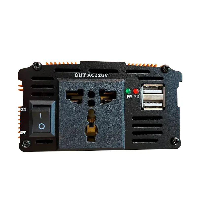 Перетворювач напруги інвертор OLSACE 2000W 12-220V Power Inverter Автомобільний перетворювач – фото 3