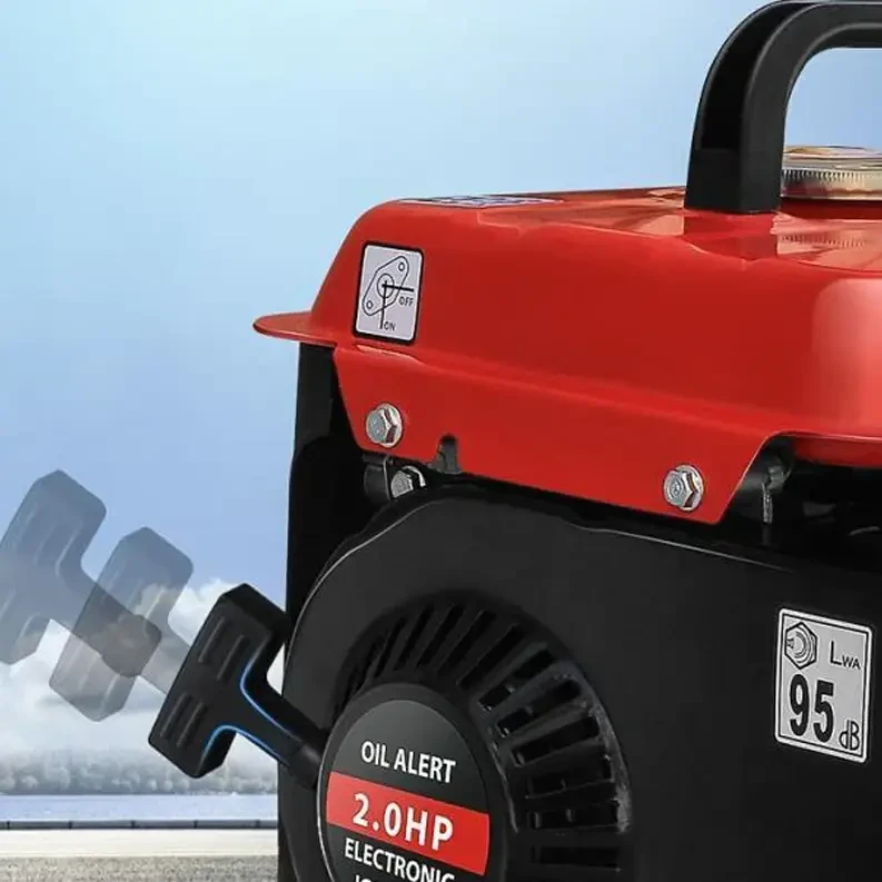 Двотактний бензиновий генератор портативний GoldenPower 650 Вт LT950, 0.72 кВт однофазний електрогенератор – фото 7