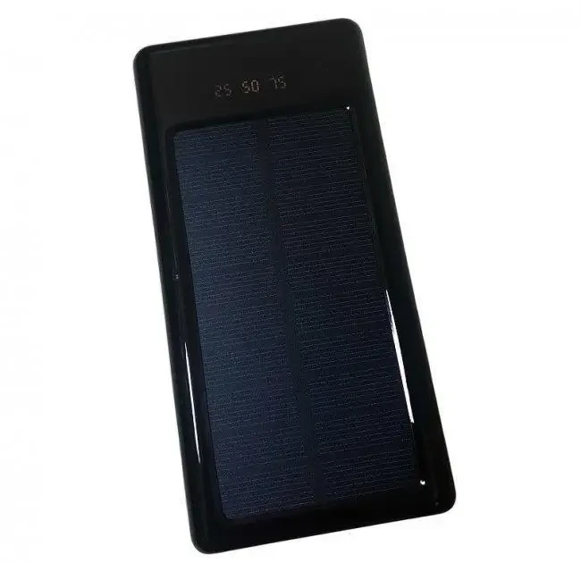 Потужний портативний Powerbank UKC 8058 Solar Charger 60 000MAh, із сонячною панеллю, кабелями та ліхтариком – фото 5