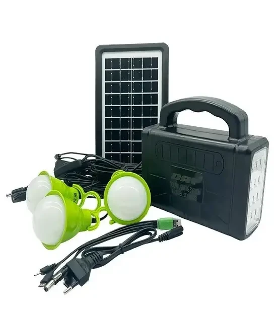 Портативна автономна сонячна система Solar Light DT-9006 переносний ліхтар із сонячною панеллю – фото 1