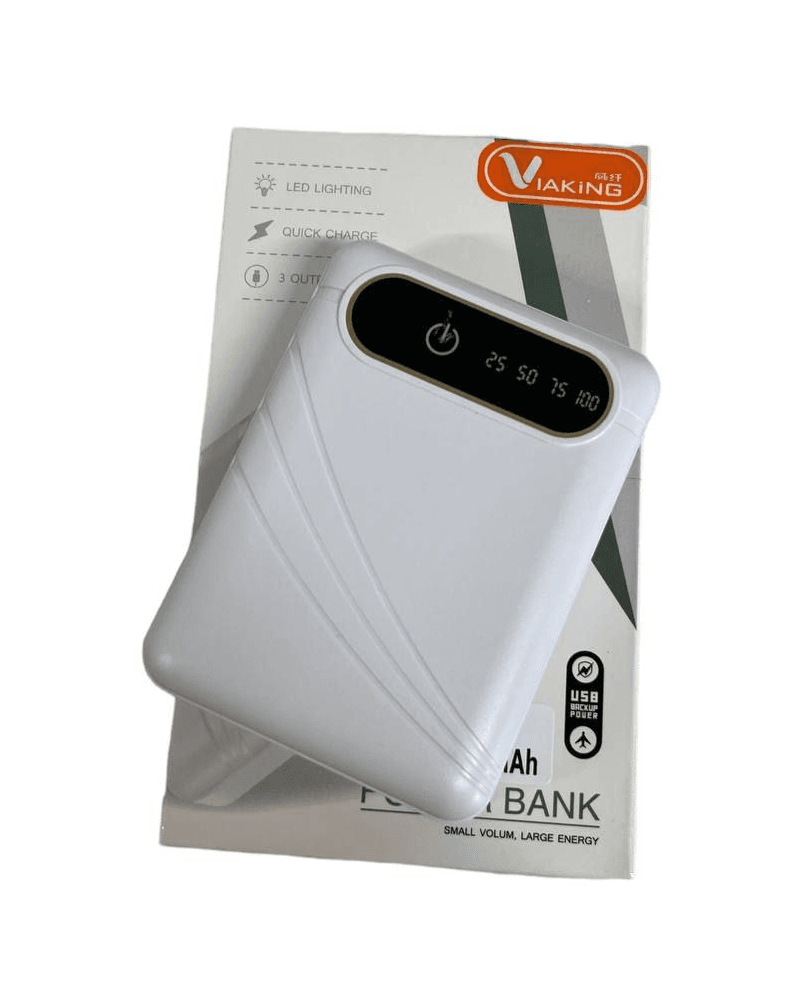 Power Bank Viaking 50000 mAh N-8 для телефона та портативної техніки Білий – фото 1
