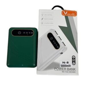 Зарядний пристрій Power Bank Viaking 50000 mAh N-8 Зелений