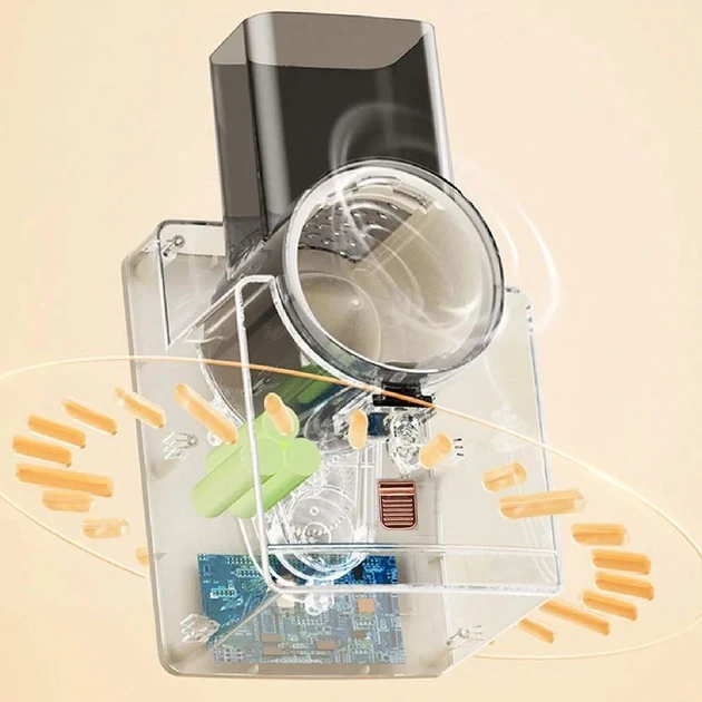 Багатофункціональна овочерізка електрична 3в1 Vegetable cutter 50W слайсер — тертка, шатківниця – фото 7