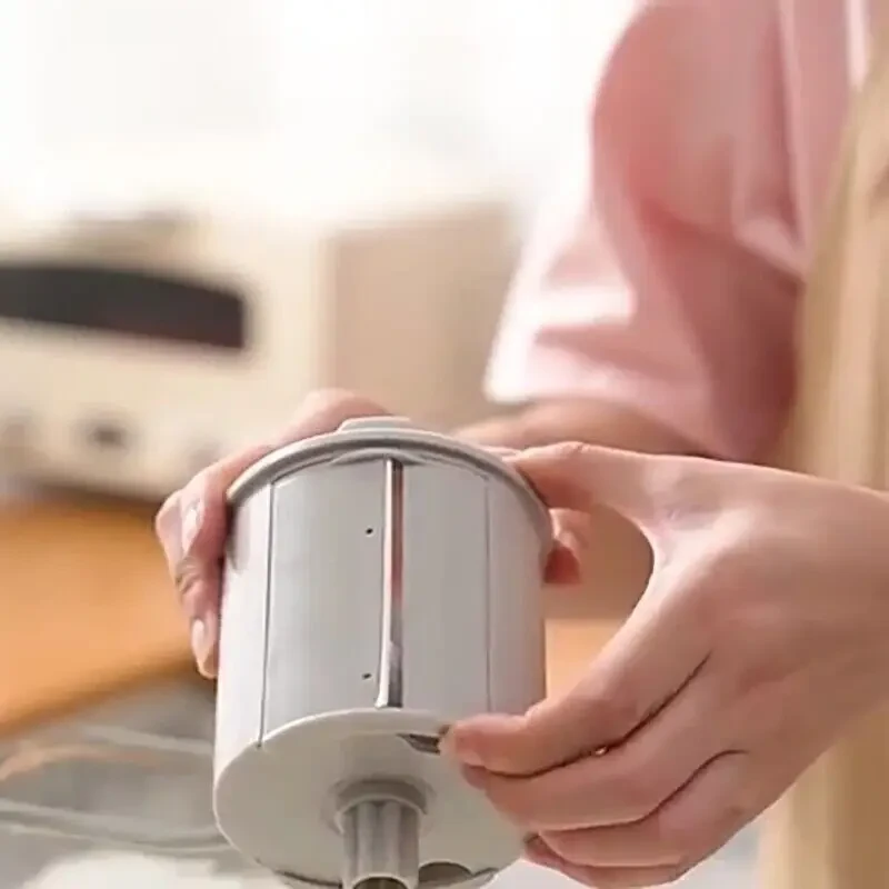 Багатофункціональна овочерізка електрична 3в1 Vegetable cutter 50W слайсер — тертка, шатківниця – фото 3