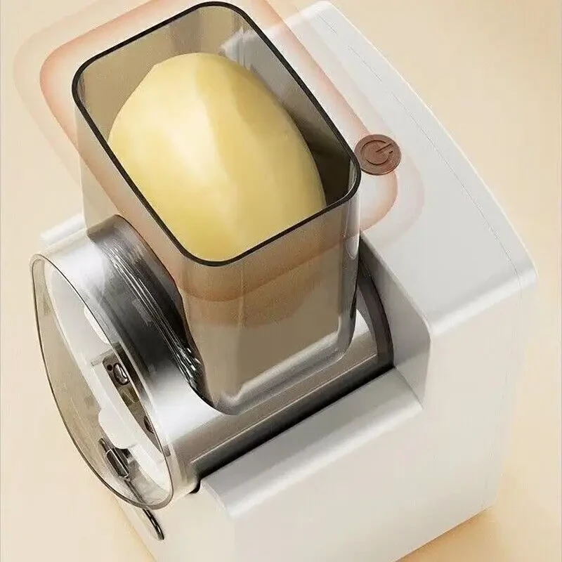 Багатофункціональна овочерізка електрична 3в1 Vegetable cutter 50W слайсер — тертка, шатківниця – фото 2