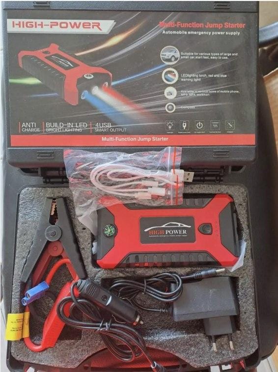 Пускозарядний пристрій JUMPSTARTER JX27 20000 мА·год – фото 5