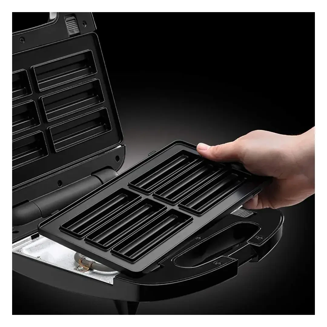 Мультимейкер Сендвічниця зі знімними формами 6 в 1 Opera OP-909 на 2500 Вт – фото 6