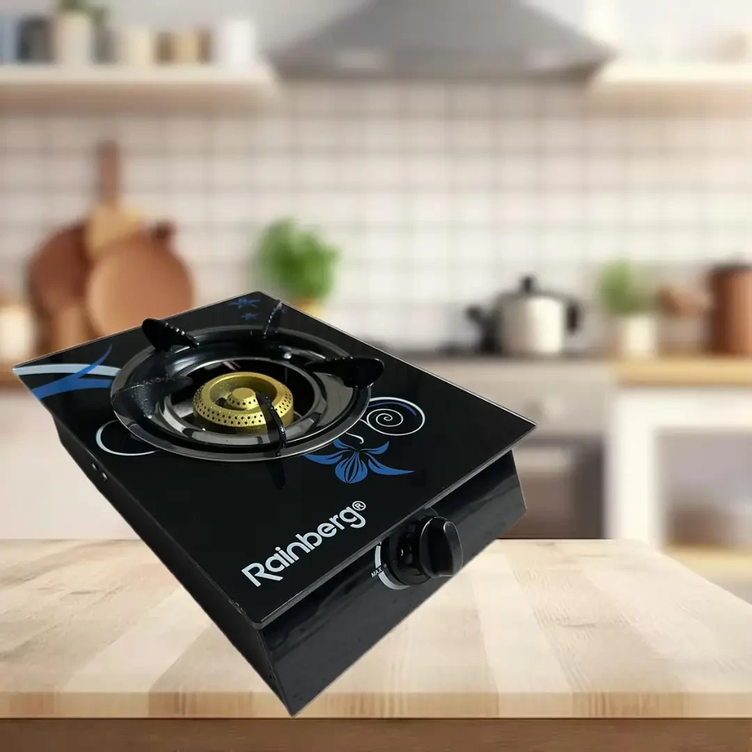 Газова плита таганок Rainberg RB-2230 на 1 конфорку в стилі High-tech – фото 1