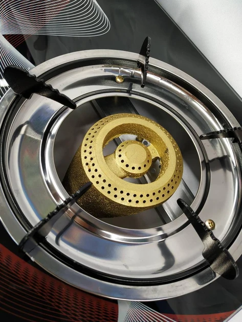 Газова плита таганок Rainberg RB-2230 на 1 конфорку в стилі High-tech – фото 2