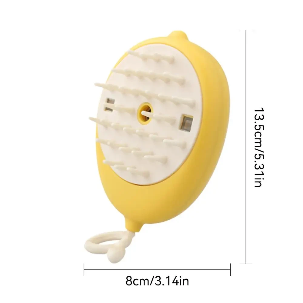 Щітка масажна для догляду за шерстю тварин 4 в 1 ПАРОВА Pet comb – фото 3