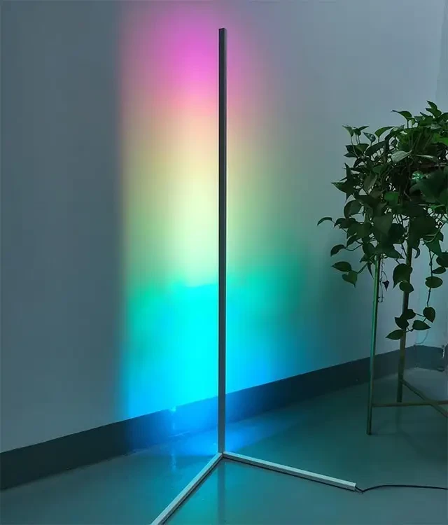 Підлогова лампа 1.4 m для спальні RGB світлодіодна Підлогова Лампа для спальні, HA-10 – фото 2