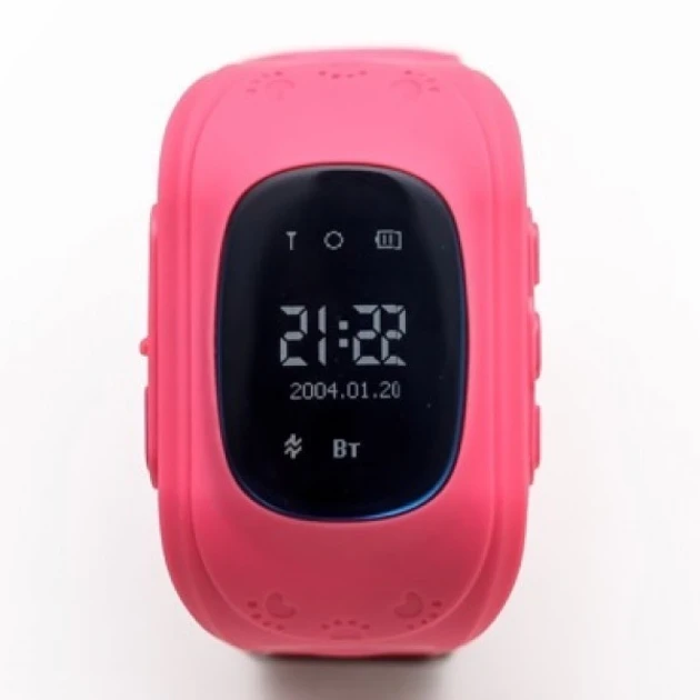Дитячий смарт-годинник Smart Baby Watch Q50 з GPS-трекером Рожевий – фото 4