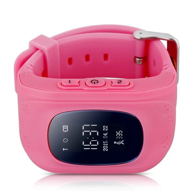 Дитячий смарт-годинник Smart Baby Watch Q50 з GPS-трекером Рожевий – фото 3