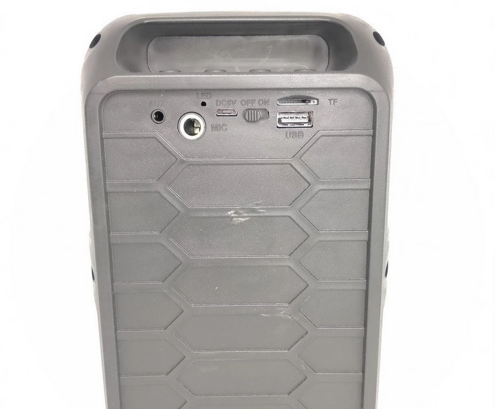 Колонка міні-валіза від мережі та від акумулятора з USB, SD, FM, AUX, Bluetooth ESS-105 – фото 2