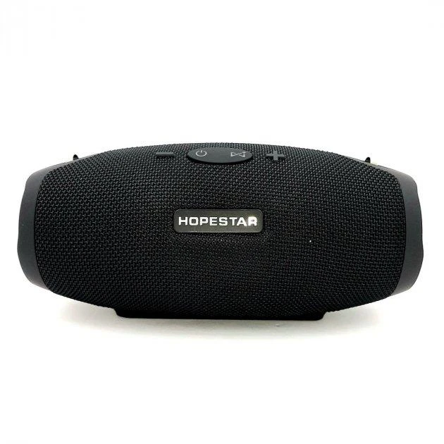 Портативна колонка Hopestar FM радіо, вбудований мікрофон. Потужність 10 Вт. H26 Mini Чорний – фото 4