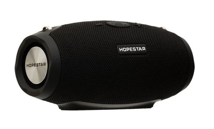Портативна колонка Hopestar FM радіо, вбудований мікрофон. Потужність 10 Вт. H26 Mini Чорний – фото 1