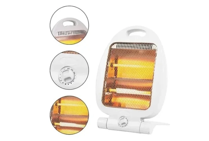 Нагрівач кварцовий Білий Rainberg RB-161 800 Вт. – фото 1