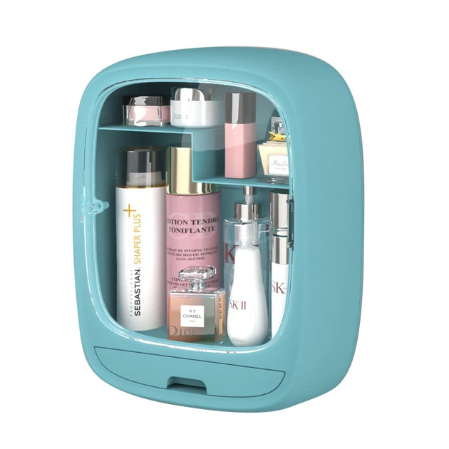 Органайзер для косметики настінний U-Beauty Wall Cosmetic Box підвісний б’юті бокс із прозорими дверцятами та ящик – фото 3