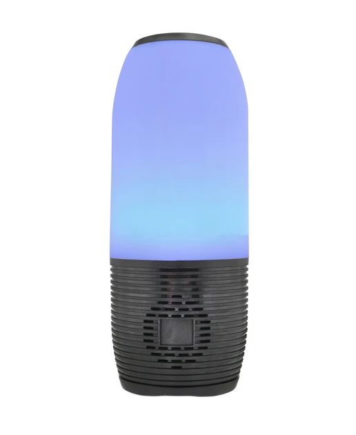 Бездротова світна Bluetooth колонка Q690 PULSATION 3 чорна – фото 2
