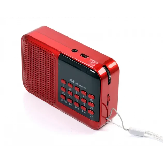 Радіоприймач акумуляторний BKK S61 Радіоколонка з FM USB MicroSD – фото 2
