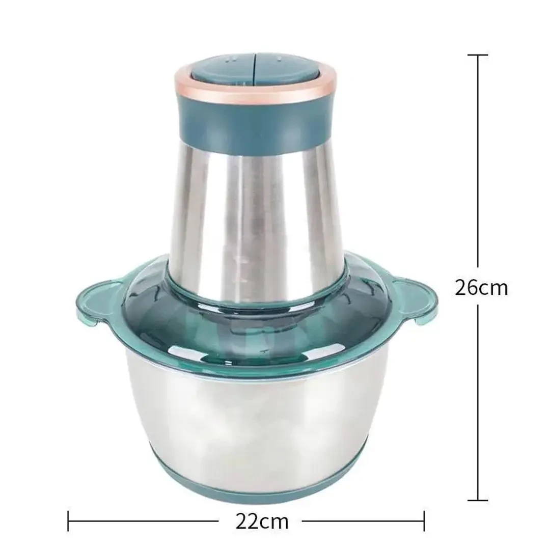 Блендер-подрібнювач електричний на 2 літри Opera Food Processor OP2001 Подрібнювач на 350 Вт – фото 7