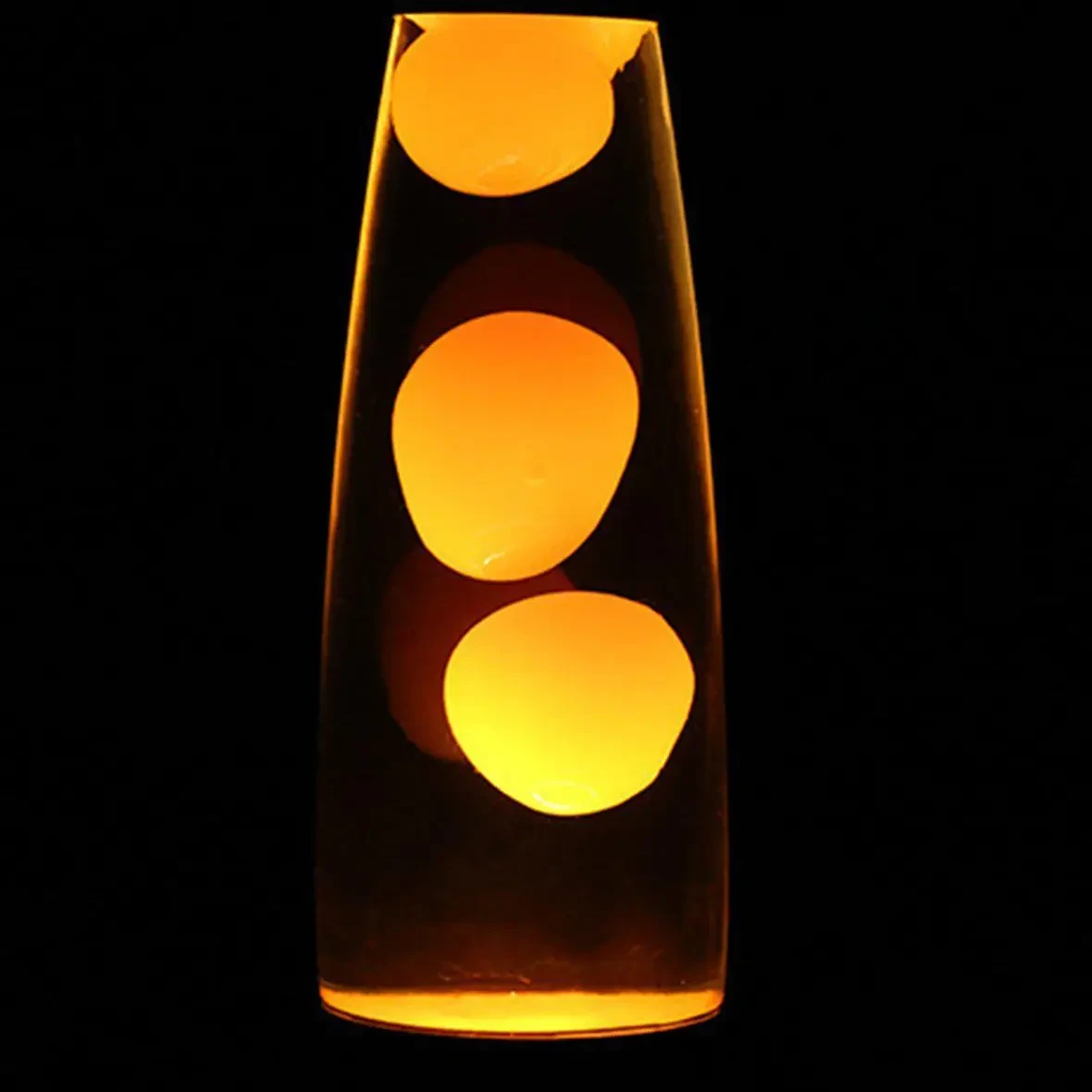 Лава лампа з парафіном 35 см помаранчева нічник світильник воскова лампа Magma Lamp парафінова лампа – фото 1