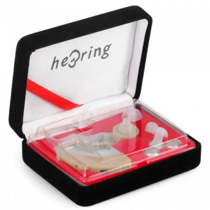 Слуховий апарат Xingma XM-909E завушний підсилювач слуху Повний комплект st – фото 6