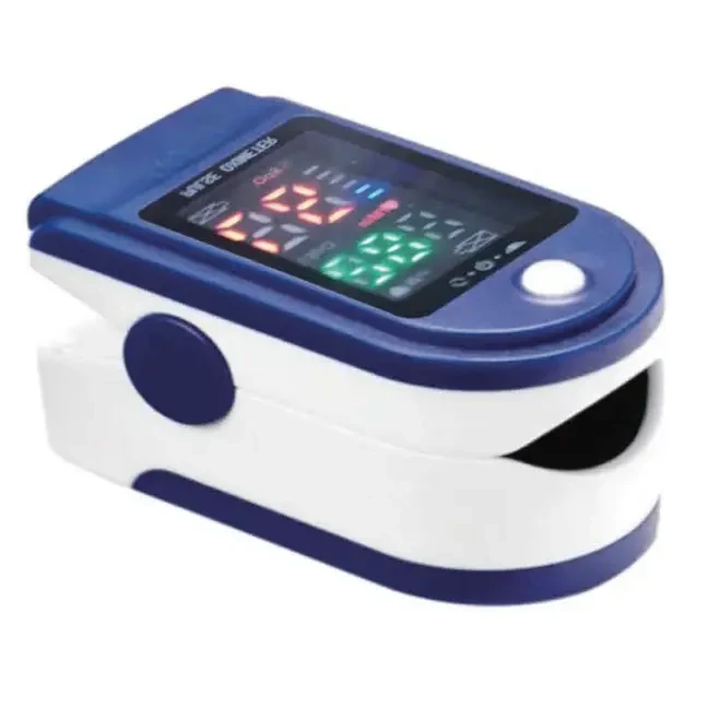 Пульсоксиметр Fingertip LK88 Pulse Oximeter Біло-синій – фото 1