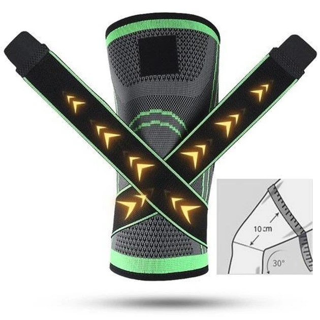 Спортивний бандаж колінного суглоба, фіксатор на коліно Knee Bands – фото 2
