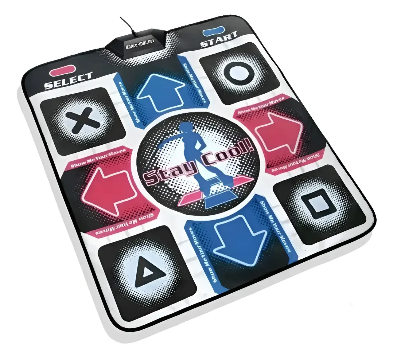 Килимок танцювальний музичний DANCE MAT PC+TV USB/танці/Ігри/Фітнес – фото 2
